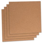 Alfred Music Cork Panels; 12 in. x 12 in.; 4-PK; Natural SW127762